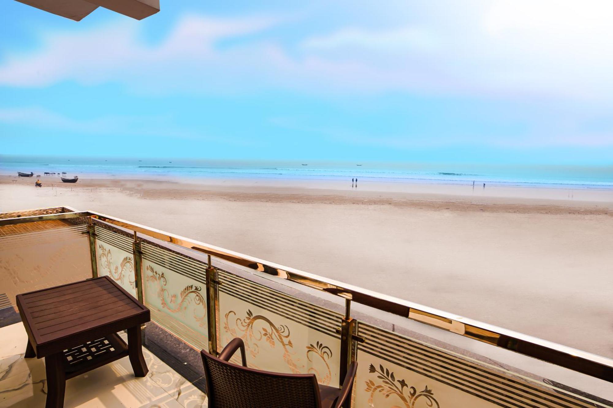 Prasant On Beach Resort !! Lift - Wifi -Restaurant-Parking Facilities-Newly Decorated Room !! Mandarmani Dış mekan fotoğraf
